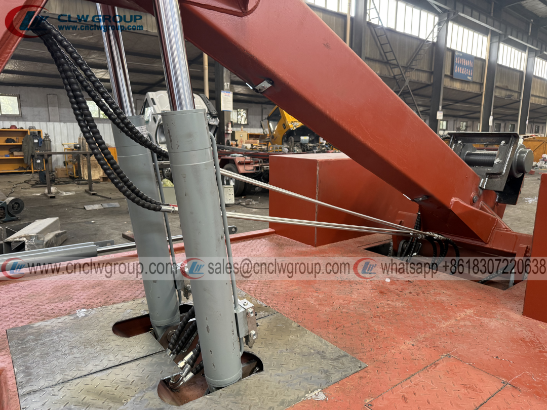 Chengli produced 6 ton 8 ton recovery tow wrecker upper body system
