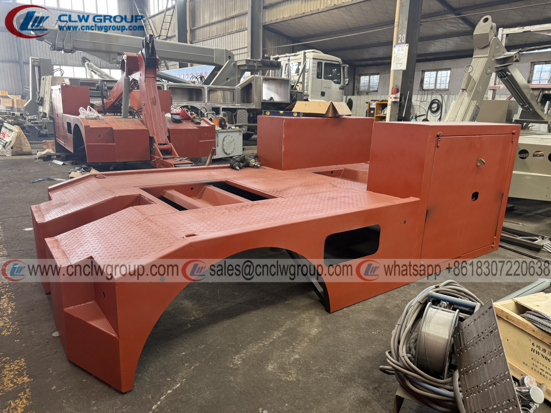 Chengli produced 6 ton 8 ton recovery tow wrecker upper body system