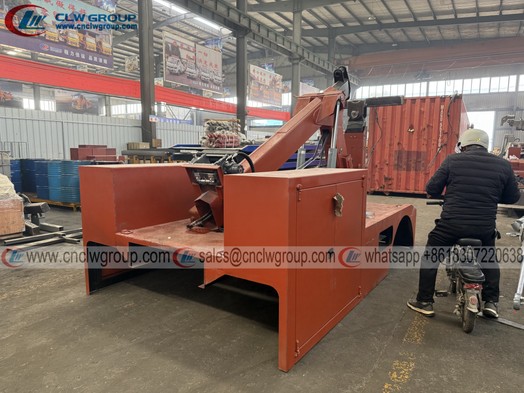 Chengli produced 6 ton 8 ton recovery tow wrecker upper body system