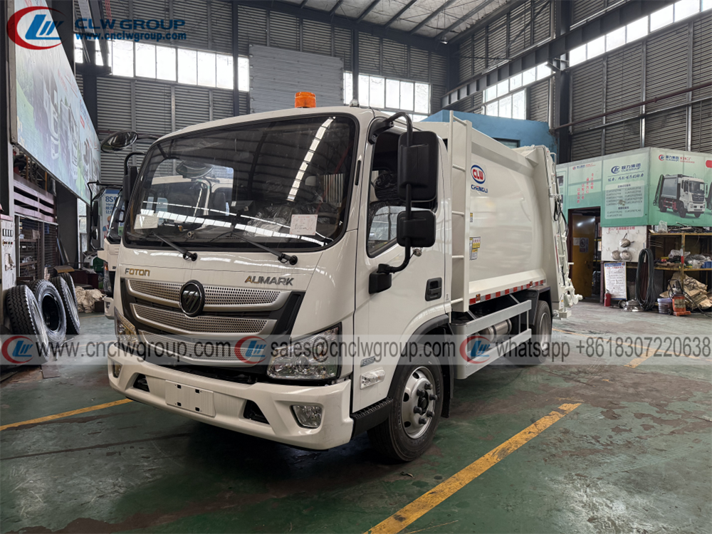 Foton Aumark S 8cbm garbage compressed truck