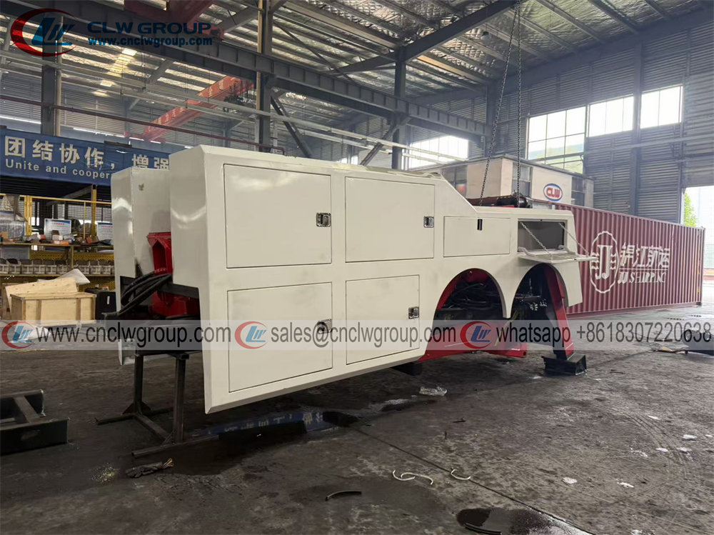 Chengli 20 ton 30 ton heavy wrecker towing equipment superstructure