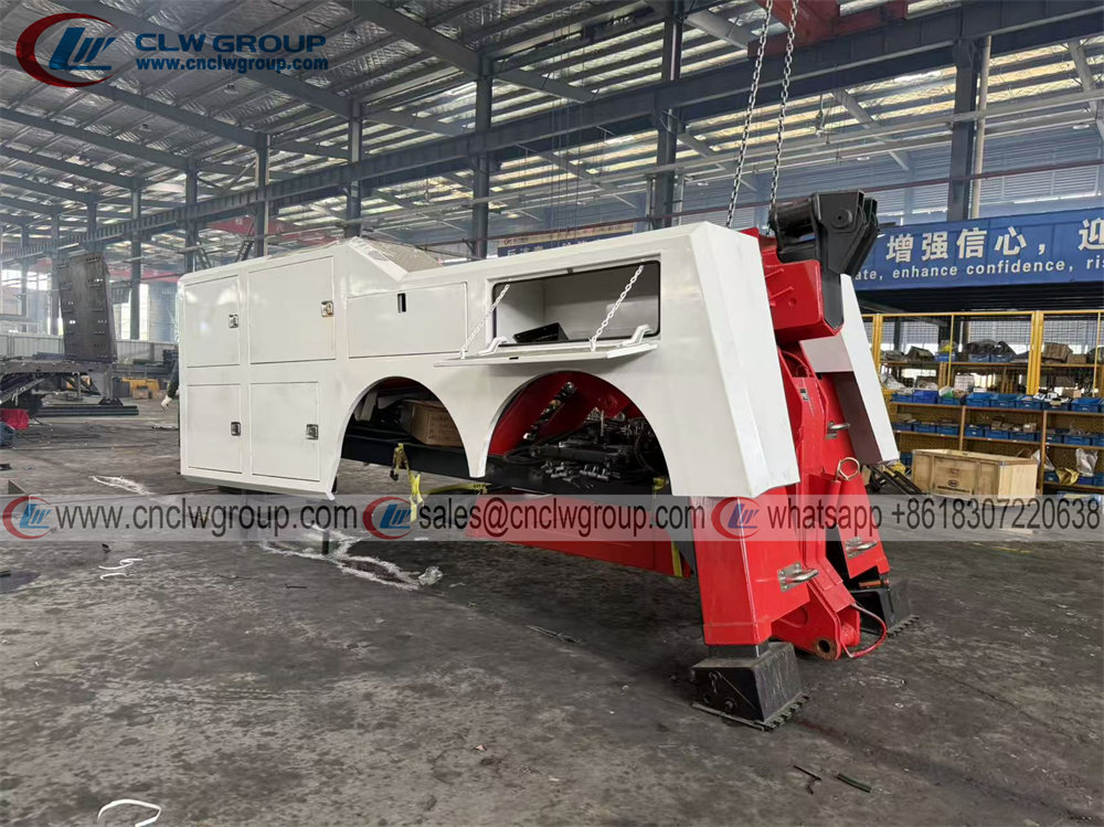 Chengli 20 ton 30 ton heavy wrecker towing equipment superstructure