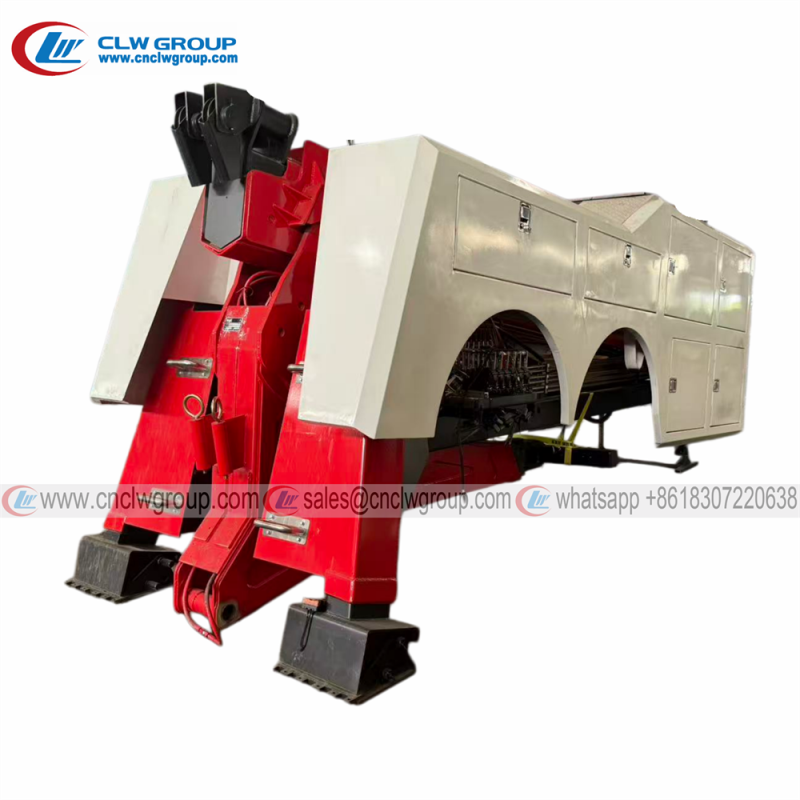 OEM production 6 to 40 ton heavy towing wrecker upper body system