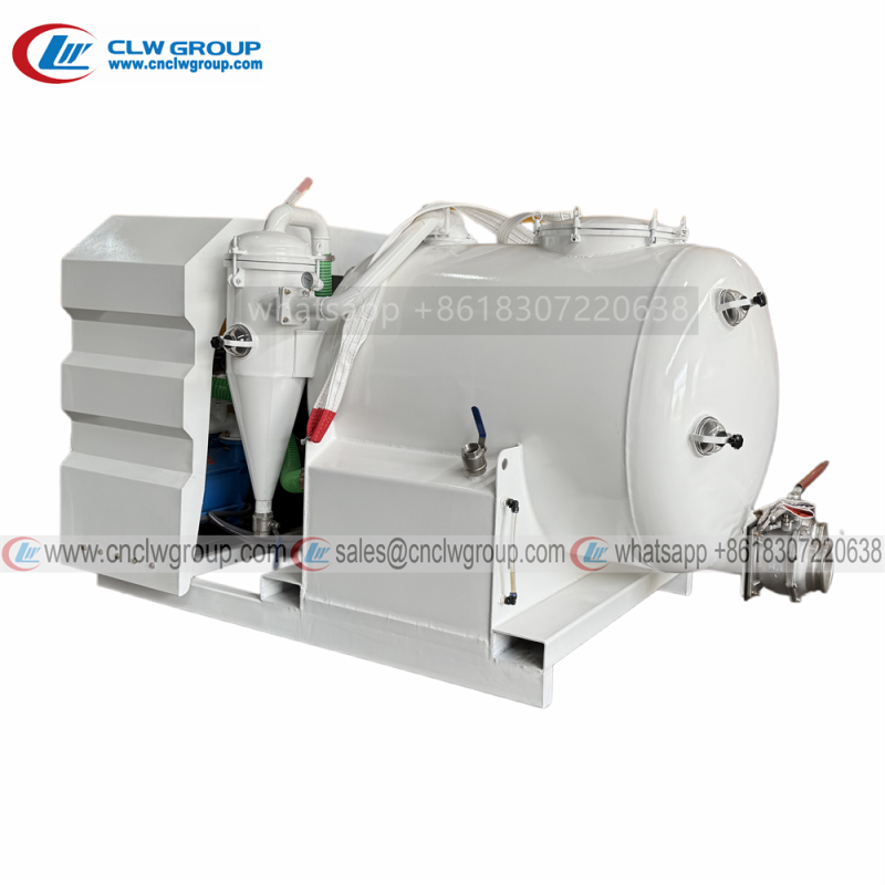 Chengli 1500L 2000L mini vacuum sewage suction tanker with diesel engine