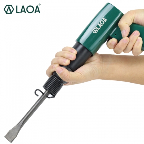 LAOA 6CFM Powerful Pneumatic Chipping Hammer for Vehicle Repairing Air-hammer Jack Hammer for Bridge Contruction Air Draft