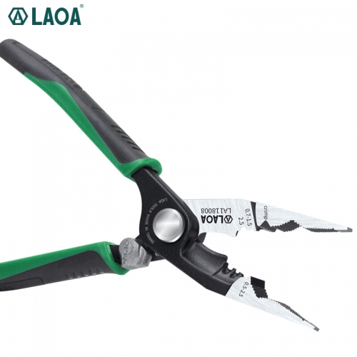LAOA 8 inch Multitool Pliers Nippers Combination needle nose pliers function With Lock Function