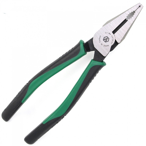 1pcs LAOA CR-MO Combination Pliers Wire Cutter Stripping Plier American Type Hand Tools For Electrician Made In Taiwan