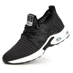 GUYISA PU sole breathable safety shoes unisex sports safety shoes with steel head