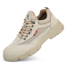 GUYISA wear-resistant safety shoes men smash proof stab proof work shoe rubber bottom