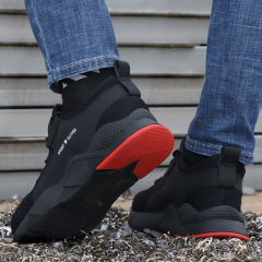 GUYISA Winter Lightweight Breathable construction men cotton safety shoes price Cheap