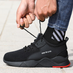 GUYISA Winter Lightweight Breathable construction men cotton safety shoes price Cheap