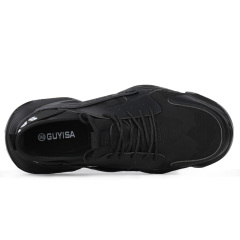 GUYISA light weight and good elasticity factory men's safety shoes