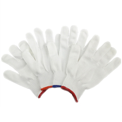 safety cotton knitted gloves for workers industrial use