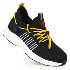 GUYISA 2021Brand safety shoes can accept custom high elastic EVA sole puncture resistant steel toe safety shoes