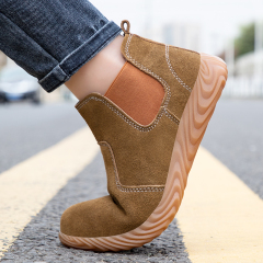 GUYSIA new Kevlar summer safety shoes anti-smash and anti-stab work shoes