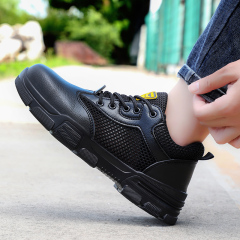 GUYSIA summer new safety shoes anti-smash and anti-stab work shoes