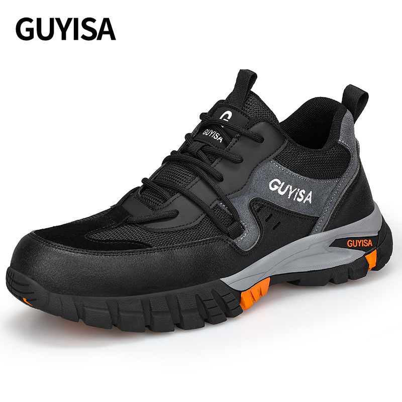 GUYSIA hot-selling summer four season safety shoes anti-smash and anti-stab work shoes