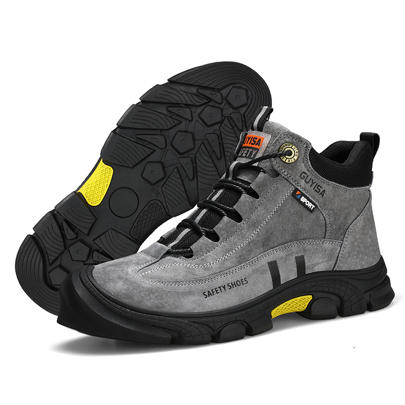 GUYISA 0270 Safety shoes with comfortable, breathable and wear-resistant rubber soles