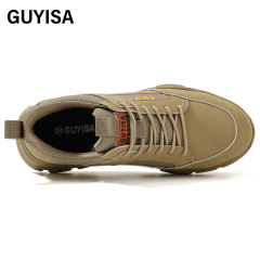 Fashion safety shoes outdoor work European standard steel toe safety shoes