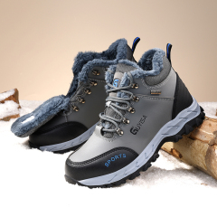 GUYISA Hot winter microfiber upper anti-smash and stab men's safety shoes