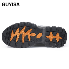 GUYISA Hot winter microfiber upper anti-smash and stab men's safety shoes