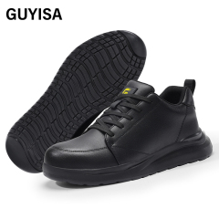 GUYISA High quality safety shoes, smash-proof and steel toe men's safety shoes