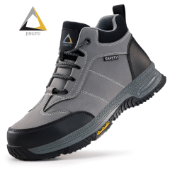 JINGTU Fashion Safety Shoes European Standard Steel Toe Lightweight Safety Shoes Sports