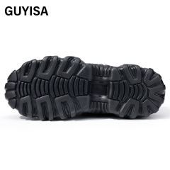 GUYISA High quality steel cloth breathable comfortable men's safety shoes