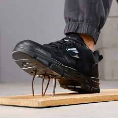 GUYISA Workwear series labor protection shoes with European standard steel toe caps, anti-smashing and anti-piercing