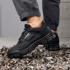 GUYISA Workwear series labor protection shoes with European standard steel toe caps, anti-smashing and anti-piercing