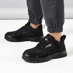 GUYISA Workwear series labor protection shoes with European standard steel toe caps, anti-smashing and anti-piercing