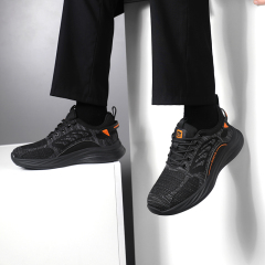 GUYISA New black sports series anti-slip SRC chef shoes
