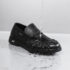 GUYISA Black new sports series anti-slip SRC chef shoes