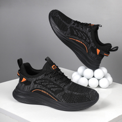 GUYISA New black sports series anti-slip SRC chef shoes