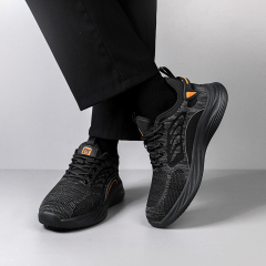 GUYISA New black sports series anti-slip SRC chef shoes