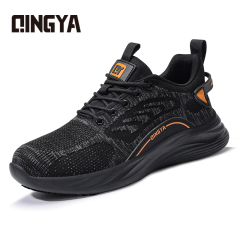 GUYISA New black sports series anti-slip SRC chef shoes