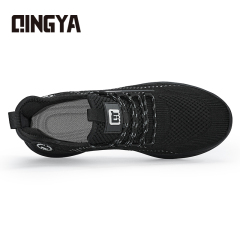 GUYISA Sports series black anti - slip SRC solid MD sole all - season chef shoes