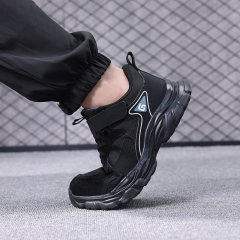GUYISA New black casual series anti-smashing anti-piercing safety shoes