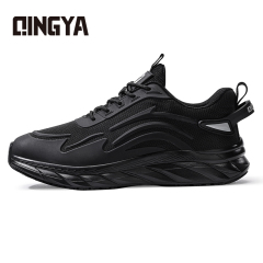 GUYISA New black sports series anti-slip SRC solid MD sole chef shoes
