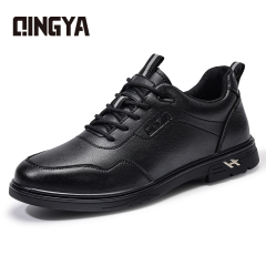 GUYISA New black casual series super fiber rubber sole anti - slip SRC all - season chef shoes