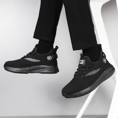 Qingya new style black sports series anti - slip SRC chef shoes