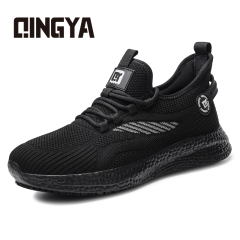 Qingya new style black sports series anti - slip SRC chef shoes