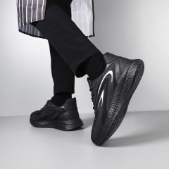 GUYISA New black sports series anti - slip SRC solid MD sole chef shoes