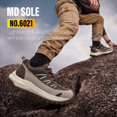 GUYISA 6021 Steel Toe Work Shoes Anti Impact Anti Penetration Casual Safety Footwear