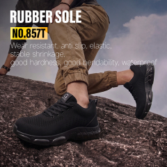 GUYISA Steel Toe Puncture Resistant Industrial Work Low Top Safety Shoes Microfiber and Mesh Upper Rubber Sole Green Summer