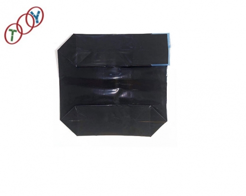 Black color plastic valve bags