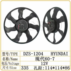 R60-7 Excavator Electronic Fan Assy