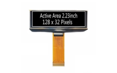 2.23 Inch New Yellow/Blue/Green/White Industrial Control OLED Display Module,128*32 Resolution