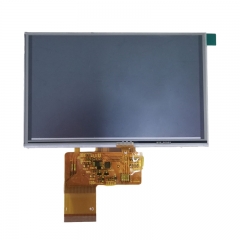 5inch tft lcd screen 800x480 with resistive touch panel display