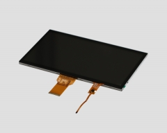 7 inch 1024*600 Resolution Lvds Interface TFT LCD Display with Touch Screen